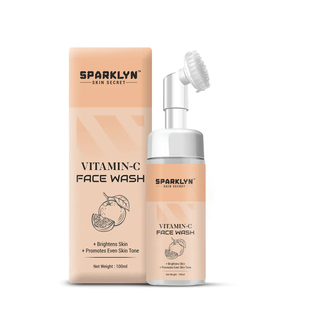 Sparklyn Vitamin C and Niacinamide Face Wash – 100ml bottle

